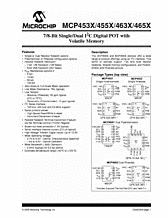 DataSheet MCP4651-103 pdf